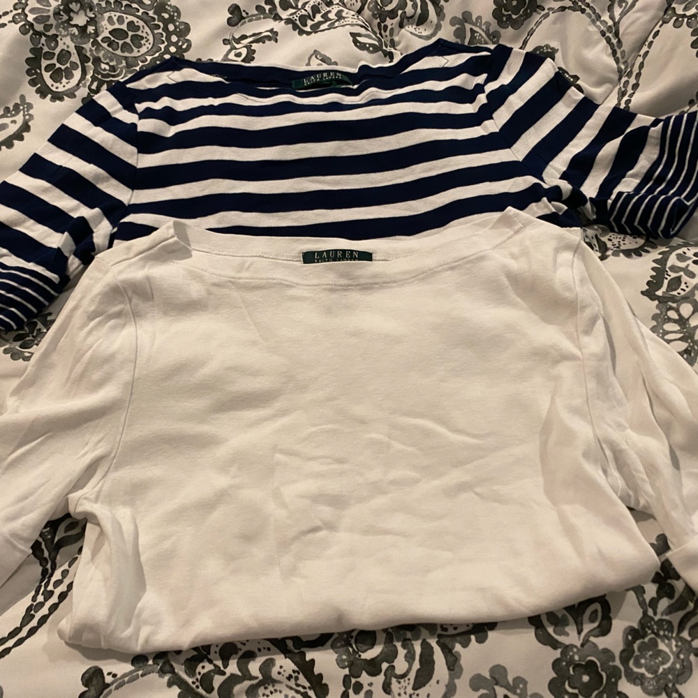 Lot of Ralph Lauren tops size Medium